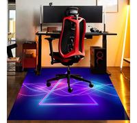 Alfombra para Silla Gaming, Alfombrillas para sillas de Oficina, Alfombrilla de protección para el Suelo, Alfombras para sillas Multifuncionales, Alfombrillas para Oficinas para el Hogar 150 x 180 cm