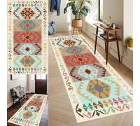 Alfombra Pasillo Alfombras Cocina Antideslizante Absorbente Alfombra para Corredor Camino de Alfombra Alfombrilla para Cocina Comedor Lavadero Entrada Dormitorio Alfombra Larga Pasillo 110 x 150 cm