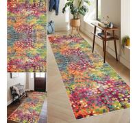 Alfombra Pasillo Alfombras Cocina Antideslizante Absorbente Alfombra para Corredor Camino de Alfombra Alfombrilla para Cocina Comedor Lavadero Entrada Dormitorio Alfombra Larga Pasillo 110 x 450 cm