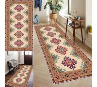 Alfombra Pasillo Alfombras Cocina Antideslizante Absorbente Alfombra para Corredor Camino de Alfombra Alfombrilla para Cocina Comedor Lavadero Entrada Dormitorio Alfombra Larga Pasillo 100 x 500 cm