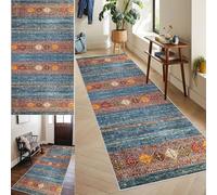 Alfombra Pasillo Alfombras Cocina Antideslizante Absorbente Alfombra para Corredor Camino de Alfombra Alfombrilla para Cocina Comedor Lavadero Entrada Dormitorio Alfombra Larga Pasillo 90 x 250 cm