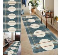 Alfombra Pasillo Alfombras Cocina Antideslizante Absorbente Alfombra para Corredor Camino de Alfombra Alfombrilla para Cocina Comedor Lavadero Entrada Dormitorio Alfombra Larga Pasillo 90 x 100 cm