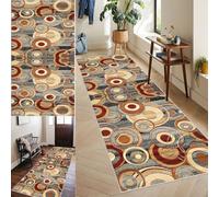 Alfombra Pasillo Alfombras Cocina Antideslizante Absorbente Alfombra para Corredor Camino de Alfombra Alfombrilla para Cocina Comedor Lavadero Entrada Dormitorio Alfombra Larga Pasillo 60 x 400 cm