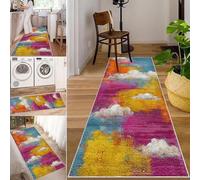 Alfombra Pasillo Larga Alfombras Antideslizante de Cocina Lavables Alfombra Entrada Casa 40 x 250 cm, Alfombras de Pasillo Extra Larga, Lavable, para Sala de Estar, Dormitorio, Lavandería, Cocina
