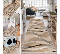 Alfombra Pasillo Largo Vintage Alfombra Corredor 60 x 150 cm Antideslizante Lavable Alfombra Estrecha de Pasillo Felpudos Absorbente Alfombra Cocina Alfombra de Entrada de Pelo bajo para Puerta