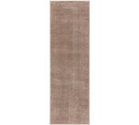 alfombra peluda benuta Soda runner - beige