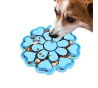 Alfombra Perro - Silicona Antideslizante Diseño Puzzle | Reductor Velocidad Alimentación | Bordes Seguridad Estimulación Mental | Alimentador Lento para Cachorros Mascotas Kit