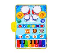 Alfombra Piano Juguetes Musicales Multifuncionales Sensoriales Educativos | Alfombra Musical Infantil para cochecito guardería cuna silla de coche juego ducha cumpleaños viaje