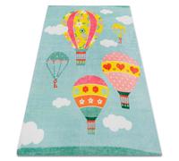 Alfombra PLAY Globos Nubes G3426-2 verde 120x165 cm