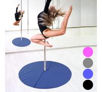 Alfombra Protectora Para Pole Dance 120 cm Faltable, Colchoneta Antigolpes