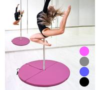 Alfombra Protectora Para Pole Dance 120 cm Faltable, Colchoneta Antigolpes