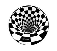 Alfombra protectora Sharkoon SKILLER SFM12 3D Vortex Negro/Blanco 1200x1200 mm