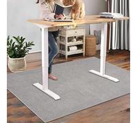 Alfombra Protectora Suelo Silla Ruedas Alfombrilla Protectora Suelo para Silla de Oficina 60 x 110 cm Alfombrillas Silla Gaming Grande Alfombras para Sillas Multifuncionales para Oficinas el Hogar