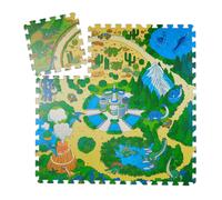 Alfombra puzzle bebe colchoneta infantil esterilla de juegos fácil limpieza