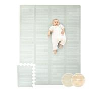 Alfombra Puzzle Suelo Bebe 1,7x1,2m Bosque - 16 XL-Placas de 60x60cm Esterilla & Suave Alfombra Juegos Bebes Acolchada - Libre de Tóxicos, Sin Olor, Fácil de Limpiar