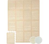 Alfombra Puzzle Suelo Bebe 170x120 cm Bosque | 16 XL-Placas de 60x60cm Esterilla & Suave Alfombra Juegos Bebes Acolchada - Libre de Tóxicos, Sin Olor, Fácil de Limpiar