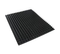 Alfombra rascador para caballos, 33,8 x 42 cm, alfombrilla de aseo para pilar montar en la pared
