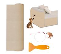 Alfombra Rascador para Gatos,200 × 40 cm,Manta de rascar para Gatos,Tapete Rascador para Gatos con Autoadhesivo,DIY Climbing Cat Scratcher,Alfombra Autoadhesiva para Gato para Proteger Alfombrasy