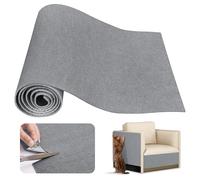 Alfombra Rascador para Gatos, 200x40cm Protector Sofa Gatos Arañazo, Autoadhesivo Tapete para Rascar Gatos, Protege Pared y Sofás Muebles (Gris Claro)