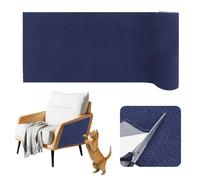 Alfombra rascador para Gatos Adhesivo Protector Sofa Gatos arañazo rascador Sofa Adhesivo (Azul Oscuro, 40cm×3m)