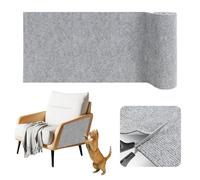 Alfombra rascador para Gatos Adhesivo Protector Sofa Gatos arañazo rascador Sofa Adhesivo (Gris Claro, 40cm×3m)