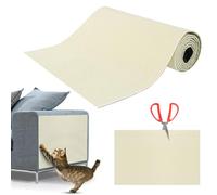 Alfombra Rascador para Gatos, Protector Sofá Arañazo, Tapete Autoadhesivo DIY, Climbing Cat Scratcher para Proteger Alfombras - Beige