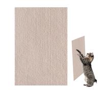 Alfombra rascadora para gatos, protector de sofá para gatos, almohadilla para rascar gatos, rascador plano y adhesivo, tapete recortable, tapete de rascado para gatos de fácil reemplazo para gatos que