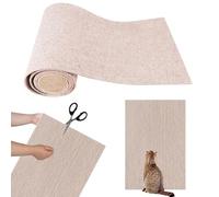 Alfombra rascadora para gatos, protector de sofá para gatos, almohadilla para rascar gatos, rascador plano y adhesivo, tapete recortable, tapete de rascado para gatos de fácil reemplazo para gatos que