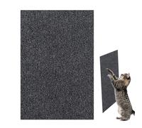Alfombra rascadora para gatos, protector de sofá para gatos, almohadilla para rascar gatos, rascador plano y adhesivo, tapete recortable, tapete de rascado para gatos de fácil reemplazo para gatos que
