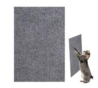 Alfombra rascadora para gatos, protector de sofá para gatos, almohadilla para rascar gatos, rascador plano y adhesivo, tapete recortable, tapete de rascado para gatos de fácil reemplazo para gatos que