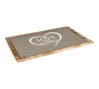 Alfombra rectangular Flamingo Shabby Chic 43x28,5x0,1 cm