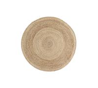 Alfombra redonda de yute natural D120 cm MATA