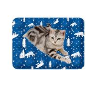 Alfombra refrescante de gatos Almohadilla transpirable portátil plegable | Almohadilla Veraniega para Caseta de Mascotas Para Gatitos y Cachorros, Calor, Jaula, Suelo, Sofá, Playa, Viaje, Balcón y