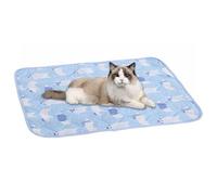 Alfombra refrescante para perros - Alfombra de refresco para mascotas, manta portátil 50 x 40 cm para gatitos y gatos, accesorios lavables fácilmente