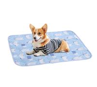 Alfombra refrescante para perros genérica | Alfombra refrescante para cachorros | Manta portátil 50 x 40 cm para gatitos y gatos, accesorios lavables fácilmente