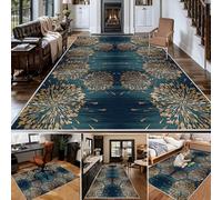 Alfombra Salon Gaming Alfombras Habitacion Grande Antideslizante Lavable Lavadora Moderna Carpete Dormitorio Sala Comedor Pie Cama Pelo Corto Carpet, Alfombras de Área, Tapetes para Sala 120 x 170 cm