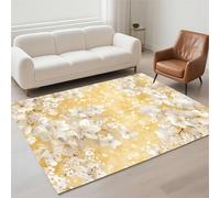 Alfombra Salon Lavable Antideslizante Alfombras Salon Decor Hogar, Tapete Sala, Rugs for Living Room Pila de Bucles Moderno Carpet Protector Suelo para Habitacion Dormitorio 80x120cm Classic 13-421