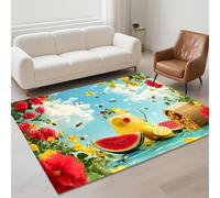 Alfombra Salon Lavable Antideslizante Alfombras Salon Decor Hogar, Tapete Sala, Rugs for Living Room Pila de Bucles Moderno Carpet Protector Suelo para Habitacion Dormitorio 70x140cm Landscapes 13-151