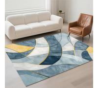 Alfombra Salon Lavable Antideslizante Alfombras Salon Decor Hogar, Tapete Sala, Rugs for Living Room Pila de Bucles Moderno Carpet Protector Suelo para Habitacion Dormitorio 40x60cm Classic 13-427