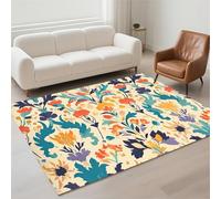 Alfombra Salon Lavable Antideslizante Alfombras Salon Decor Hogar, Tapete Sala, Rugs for Living Room Pila de Bucles Moderno Carpet Protector Suelo para Habitacion Dormitorio 40x60cm Classic 13-565