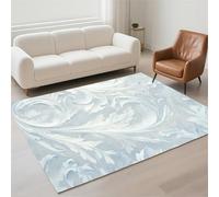 Alfombra Salon Lavable Antideslizante Alfombras Salon Decoración Hogar, Tapete Sala, Rugs for Living Room Pila de Bucles, Moderno Carpet Protector Suelo para Habitacion Dormitorio 70x140cm Luz 13-75