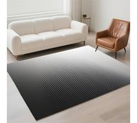 Alfombra Salon Lavable Antideslizante Alfombras Salon Decoración Hogar, Tapete Sala, Rugs for Living Room Pila de Bucles, Moderno Carpet Protector Suelo para Habitacion Dormitorio 70x140cm Gris 13-29