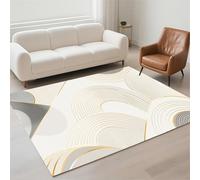 Alfombra Salon Pequeño 70x140cm Antideslizante Alfombras Salon Lavables, Tapetes para Sala Habitacion Dormitorio Comedor, Rug Suave Decorar Carpet Pila de Bucles Moderno, Tapete Quarto Moderno 13-68