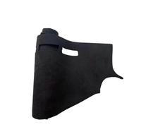 Alfombra Salpicadero Para BMW E30 Serie 3 Para M3 Salpicadero | Almohadilla De Cuero De Ante Para Salpicadero, Parasol, Alfombra Protectora(Full Black RHD)