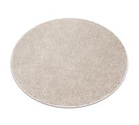 Alfombra SANTA FE círculo beige 33 llanura color sólido circulo 200 cm