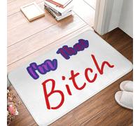 Alfombra Sarcástico Soy Esa Perra Graciosa Suaves Felpudo Resistente Alfombrilla para Entrada para Oficina Balcón Baño 60X40Cm