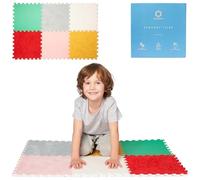 Alfombra Sensorial Bebe | Alfombrillas Sensoriales Encajables para Autistas | Exploración Multisensorial | Puzle Sensorial | Juguete Sensorial para Juego Táctil | Alfombrilla Ortopédica (Set 2)