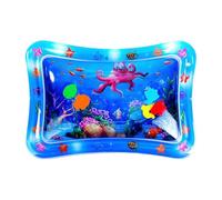 Alfombra sensorial de juego para perros - Cojín de agua inflable, juguete de refrigeración interactivo de verano | Esterilla de actividad acuosa gruesa para perros, cachorros, patio trasero, jardín