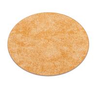 Alfombra SERENADE círculo dorado circulo 133 cm