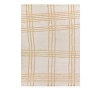Alfombra shaggy de estilo nórdico beige helia, 80x150 cm - atticgo